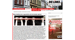 Desktop Screenshot of linksfraktion-altona.de